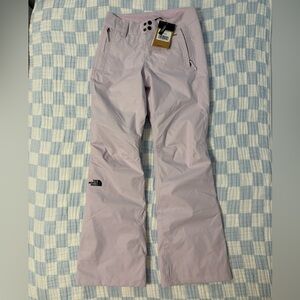 The North Face Women's lavender fog snow pants